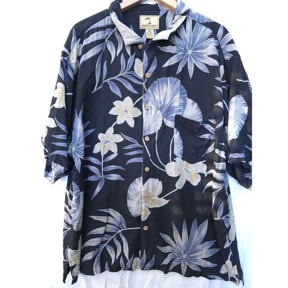 Jamaica Jaxx Other - Jamaica Jaxx XXL Silk Floral Hawaiian Shirt